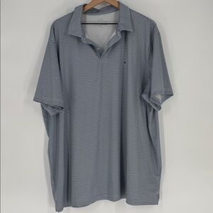 Vineyard Vines Men’s blue and purple golf tee Polo xxl